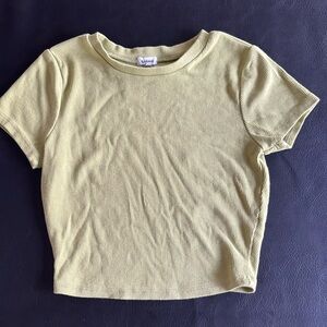 Green Garage baby tee